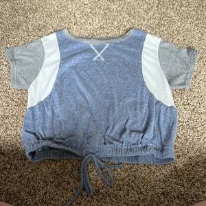 Moa Moa Tee Shirt - Draw String Waist